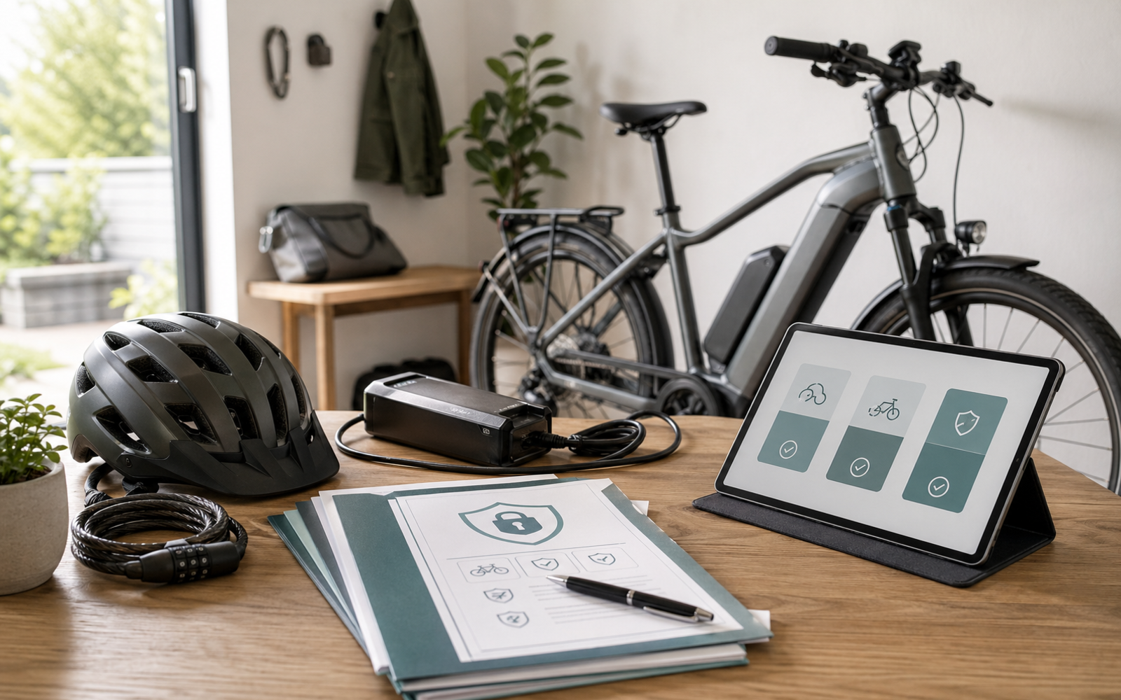 Themenbild für E-Bike Versicherung auf cyberversicherung-rechner.de